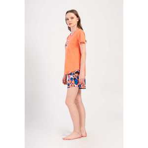 Chaqueta de Cuero Vintage para Mujer, Cuello Redondo, Manga Corta, Forro de Spandex, Relleno de Poliéster, Diseño Teñido con Patrón Sólido, para Todos - Product Image 3