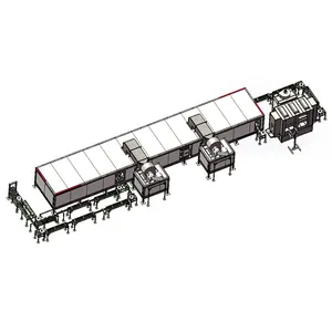 COLO Ground Rail Automatic Powder Coating Line for Filter Cups