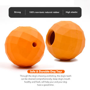 Yıkılmaz komik meyve muz turuncu armut kauçuk kokulu tedavi köpek diş Chew oyuncak - Product Image 3