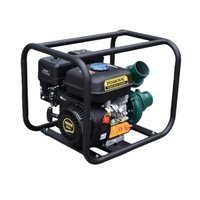 Pompe à jet en fonte renforcée de 3 pouces pour usage agricole/rural, haute performance et durable, vente en gros |   Entretien facile 7HP Essence