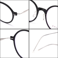 Lunettes de lecture Kingway unisexe de luxe à monture intégrale légère en titane et silicone, forme ovale, les plus vendues