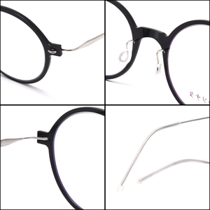 Occhiali da lettura Kingway unisex di lusso, montatura ovale leggera in titanio e silice, con lenti ottiche, bestseller - Product Image 6