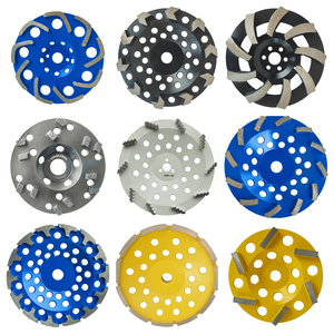 Disco Abrasivo <span class=keywords><strong>de</strong></span> Diamante Turbo Tipo Copa, 9 Segmentos, 180mm, Doble Capa, OEM para Amoladora <span class=keywords><strong>Angular</strong></span>, Hormigón y Piedra - Product Image 6