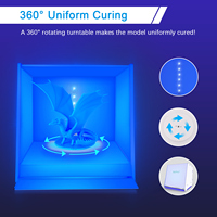 Boîte à lumière UV en résine pour imprimante 3D LCD SLA DLP, modèle 405nm, boîte UV