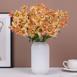 Flor de Margarita Artificial Realista de Seda al por Mayor de Fábrica para Decoración de Bodas, Eventos y Fiestas en el Hogar - Product Image 4
