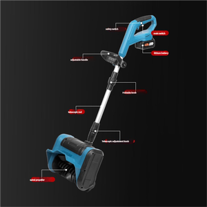 <span class=keywords><strong>Pelle</strong></span> à neige <span class=keywords><strong>électrique</strong></span> <span class=keywords><strong>sans</strong></span> <span class=keywords><strong>fil</strong></span>, <span class=keywords><strong>sans</strong></span> <span class=keywords><strong>fil</strong></span> portable, <span class=keywords><strong>sans</strong></span> balais, avec batterie, largeur 33 cm, batterie lithium - Product Image 3