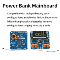Module de charge rapide bidirectionnel adaptatif 18~100W avec affichage du niveau de batterie et contrôle thermique pour carte mère de batterie externe