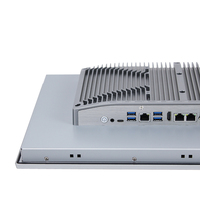 Ordinateur industriel tout-en-un sans ventilateur avec écran tactile capacitif PCAP IP66 de 15,6, 18,5 et 21,5 pouces, compatible Linux et Windows