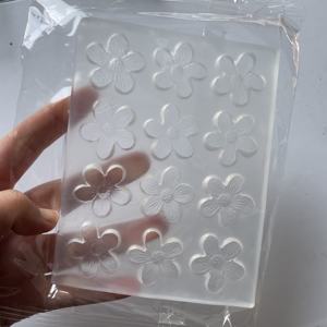 แม่พิมพ์คุกกี้รูปดอกไม้ 12 หลุม แม่พิมพ์ซิลิโคนสำหรับตกแต่งเค้กรูปดอกไม้ - Product Image 2
