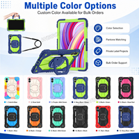 Étui antichoc pour enfants pour Redmi Pad Pro 12.1 Poco Pad 12.1 2024 avec support rotatif à 360° et bandoulière réglable OEM ODM