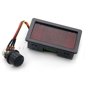 Pwm Dc Speed <b>Controller</b> 12V 24V 500W 20A Digital Display <b>Motor</b> Speed Regulator With Knob For Electric <b>Motor</b> Control - Product Image 4