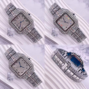 Đồng hồ thạch anh cao cấp thời trang nam bán chạy năm 2026, thiết kế mới, dây đeo kim cương sang trọng - Product Image 4