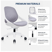 Chaise de bureau pivotante, chaise de bureau ergonomique, chaise de bureau moderne en maille ergonomique