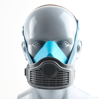 Respirez librement le masque respiratoire réutilisable masque de travail de poussière de ciment de ventilation pour protéger contre la poussière