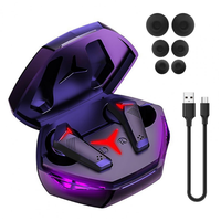Casque de jeu T33, son audio basse fréquence, faible latence, écouteurs intra-auriculaires, écran LED, écouteurs de jeu sans fil, écouteurs TWS de jeu