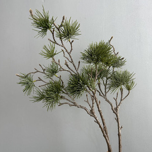 Rama <span class=keywords><strong>de</strong></span> Pino Artificial, Hoja Decorativa <span class=keywords><strong>de</strong></span> Thuja, Aguja <span class=keywords><strong>de</strong></span> Pino, Cedro, Pino <span class=keywords><strong>de</strong></span> Plástico, Larga Duración, Ecológico, para Interiores del Hogar - Product Image 1