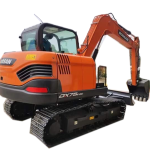 Excavateur d'occasion Doosan Dx75 de bonne qualité et à bas prix, pelleteuse d'occasion de 7,5 tonnes en vente - Product Image 1