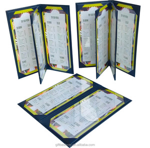 Menu del ristorante con supporto per Menu principale diretto in fabbrica - Product Image 4