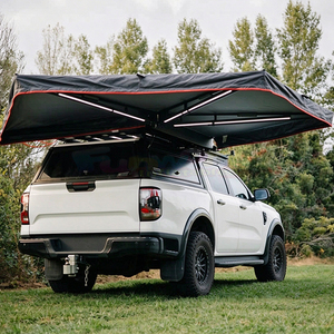Multi-Functional 270 Degree Awning <b>Car</b> Side 270 Awning <b>For</b> 4-Seasons Waterproof Foldable Outdoor Camping <b>Roof</b> Top Tent Canopy - Product Image 2