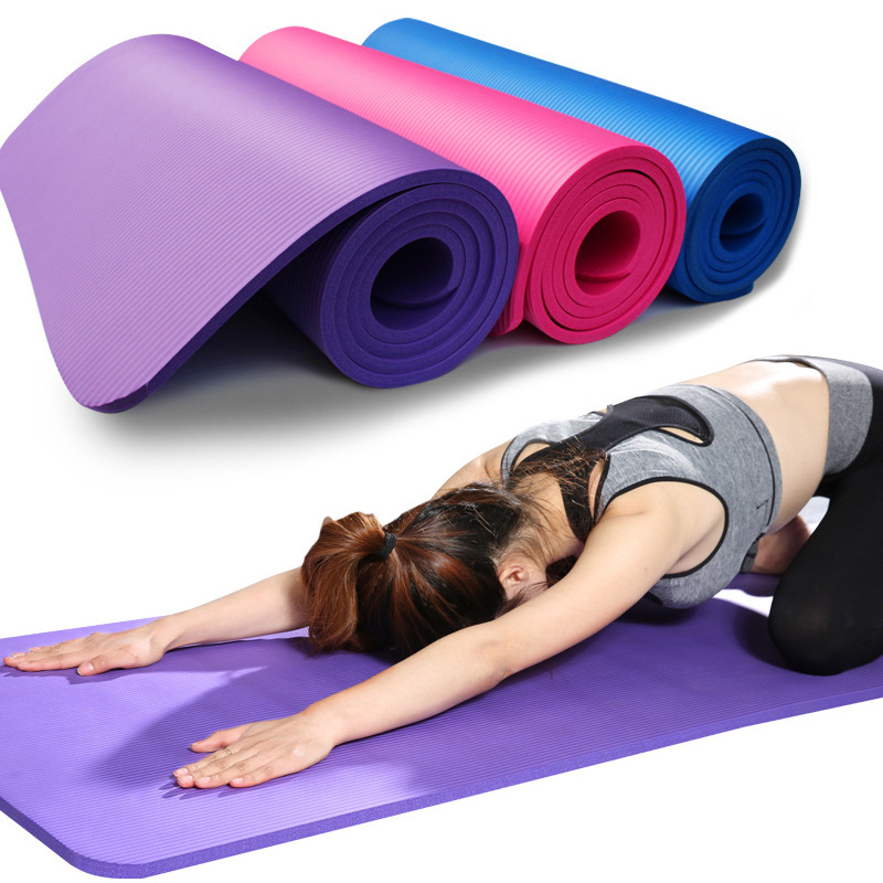High Quality Cheap Non-slip Nbr Yoga Mat Eco Friendly Natural Rubber Custom Nbr Yoga Mat Wholesale