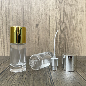 In Stock B011-20ml Portable Transparent Round Glass Perfume <b>Bottle</b>/Refill <b>Bottle</b>/<b>Spray</b> <b>Bottle</b>/Press <b>Empty</b> <b>Bottle</b> - Product Image 6