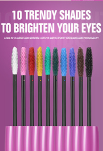 Máscara de Pestañas de 10 Colores <span class=keywords><strong>HANDAIYAN</strong></span>, Resistente al Agua, de Larga Duración, Voluminizadora y Rizadora - Product Image 2