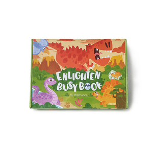 Trung quốc sản xuất tùy chỉnh cá nhân bận rộn cuốn sách bé handmade Đồ chơi giáo dục soi sáng khủng long bận rộn cuốn sách - Product Image 5