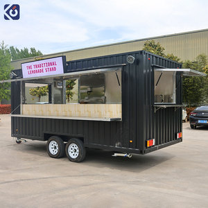 CAMPTRL Remorques de restauration rapide entièrement équipées, bar conteneur, restaurant, café, utilisation extérieure, camion de restauration de hot-dogs - Product Image 2