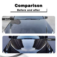 Polissage 3 composants sans poussière de grande taille pour peinture de voiture Perfection dissolvant de rayures polissage sans effort brillant pour les kits d'entretien de voiture