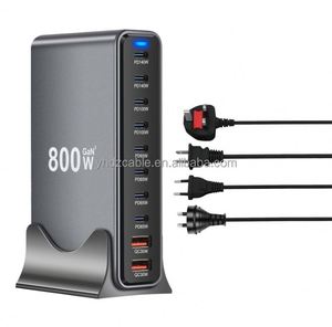 High Quality Multi-Function Charger Pd Adapter 3 USB+7 Type-c 10 Ports Desktop Charger Station for Phone Tablet and Laptop - Product Image 5