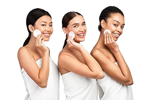 Tampons en <span class=keywords><strong>coton</strong></span> réutilisables pour le visage en <span class=keywords><strong>coton</strong></span> biologique doux non tissé 1 couche 100% <span class=keywords><strong>coton</strong></span> pour le <span class=keywords><strong>démaquillant</strong></span>, le nettoyage, le tonique, le retrait du vernis à ongles - Product Image 3