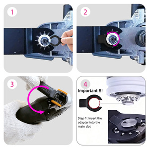 Tự làm starlock nhanh chóng phát hành đa công cụ lưỡi Bộ dụng cụ Titan dao động lưỡi cưa đa lưỡi cho kim loại cắt gỗ - Product Image 6