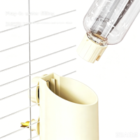 Vente flash : Abreuvoir automatique pour oiseaux, distributeur sans fuite pour cage avec remplissage facile, pour perroquets, perruches et petits oiseaux, pour la boisson quotidienne