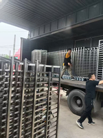 18 niveaux 1780x650x470mm aluminium boulangerie four à pain supports commercial hôtel Restaurant grand chariot de cuisson mobile