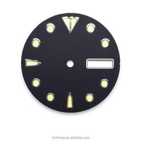 Mouvement de luxe NH36 Pièces de montre de plongée en laiton pour hommes personnalisées Cadran Skx Automatique Skx 007 Insert Montres Cadran