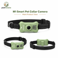 Collier GPS pour animaux de compagnie avec caméra WiFi 4G, appel vidéo 1080P, localisation en temps réel pour chiens, chats, promenades, randonnées, voyages