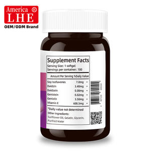 Suplemento de Isoflavonas de Soya Shecome Personalizado, Regula los Niveles, Mejora la Salud Menstrual, Cápsulas Blandas de Isoflavonas de Soya - Product Image 5