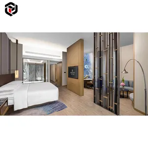 アラブ首長国連邦ロイヤルノーブルベッドルームモダン高品質キングサイズダブルベッドホテル家具セット
