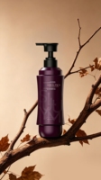 Bouteille de conditionneur légère en PET de 500 ml avec bouchon pompe, impression sérigraphique couleur personnalisée pour savon liquide et distribution de cosmétiques