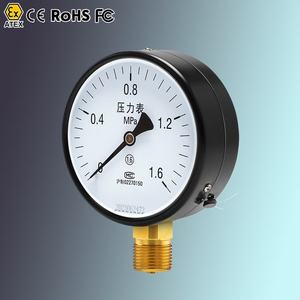 Manómetro de presión, manómetros de vacío, manómetro de presión absoluta en línea, manómetro de presión de agua, manómetro de presión contra incendios - Product Image 1