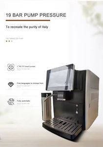 One Touch Control Stainless Steel Espresso & Cappuccino Maker Commercial <b>Automatic</b> <b>Machine</b> for Household Hotel Use <b>Automatic</b> - Product Image 2