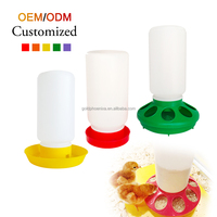 QA automatique 1L volaille buveurs et mangeoires pour poulets poussin oiseaux Pigeon caille