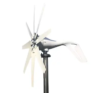 수평한 바람 터빈 발전기 800w 1000w 12v 24v 48v 가정 가로등을 위한 자유로운 힘 NewEnergy 양자택일 부속품