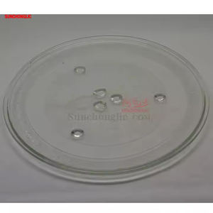 Sunchonglic الميكروويف طبق من الزجاج العالمي جولة الأقراص الدوارة لوحة شفافة 28.5 سنتيمتر طبق من الزجاج الميكروويف آمنة - Product Image 5