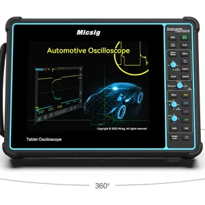 Đầy đủ Màn hình cảm ứng Tablet Oscilloscope Ô Tô Công cụ Chẩn đoán with100mhz 4 kênh Analog 1gsa/S sato1004