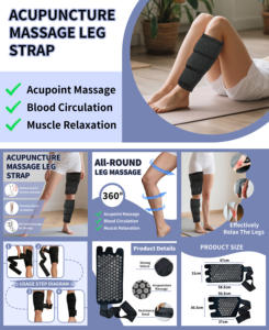 Cinturón de acupuntura de algodón de alta calidad 2025 para acupresión corporal relajación cintura pierna pie masaje terapia acupuntura Correa alivio del dolor - Product Image 6