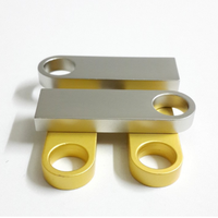 Flash Drive Usb Mini, Flash Drive logam 2.0 1GB 4GB 8GB 64GB 128GB 512GB 3.0 GB dengan Logo kustom