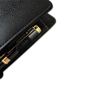 Agenda de Cuero PU Premium con 6 Anillas, Recargable, 2026, A5, Planificador de Presupuesto, Impresión Personalizada con Encuadernación de Hojas Sueltas - Product Image 4