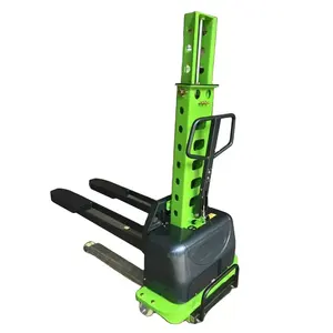 Vision Wholesale 500kg Self Loading Electric Stacker Walkie Type