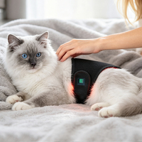 Envoltura de Terapia de Luz Infrarroja Portátil para Perros y Gatos con Doble Longitud de Onda y USB-C